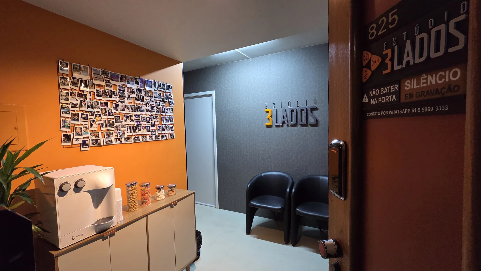Recepção do Estúdio 3 LADOS